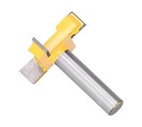 Dioche Bit de Routeur de Surfaçage de Surface de Spoilboard, Coupeur à 4 Cannelures |Outil de Rabotage à Pointe en Acier Tungstène de qualité Supérieure pour le Travail du Bois |Compatible CNC, -