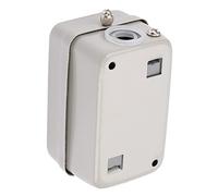 Dioche Interrupteur à Bouton-poussoir Marche/arrêt 3P Autobloquant, 110 Volts, 110/220/380V, 15a, Interrupteur électrique Durable avec Commande Directe du Moteur