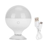 Dioche LED Vanity Mirror Lights - Lumière de Maquillage sans Fil Lumière à Intensité pour Vanity Stick sur des Ampoules pour Maquillage Coiffeuse Miroir de Salle de Bain Câble USB(blanche)