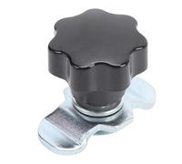 Dioche Lot de 10 Goujons Filetés en L Couleur Argent M8 pour Camionnette - Construction en Acier au Carbone Robuste, compatibilité Universelle, Installation Facile (20)