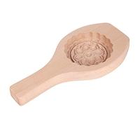 Dioche Moule en Bois Maamoul Moule à Gâteau de Lune DIY à Jolis Motifs - à Pâtisserie en Bois - Convient pour les Gâteaux de Lune Faits Maison avec les Enfants et les Familles - 24,9 X 11,4 X 2,3 Cm