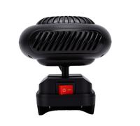 Dioche Petit Radiateur, Deux Ports USB, Débit D'air de 60 CFM | Boîtier ABS, Tête Réglable à 360 Degrés, Utilisation en Voiture D'atelier, Piles B Sélectionnées, Ports USB, Ventilateur