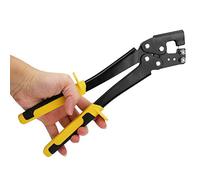 Dioche Pince Placo Rail, Pince à Sertir Placo pour Profilés de Rail et Pince à Sertir Verticale Professionnelle Cartongesso Quille en Acier Léger Pince à Poinçonner Fixe Outils à Main et électriques