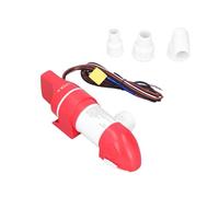 Dioche Pompe de Cale Basse 1100GPH, Pompe de Cale électrique à Détection Automatique, Acier Inoxydable DC12V, Rotation à 360 ° pour Bateaux