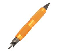 Dioche Préparation de Boîtier à Double extrémité, Multi-Outils de Construction en Acier, Rechargement, Outils Essentiels pour le Chanfreinage, L'ébavurage, le Nettoyage de Poche