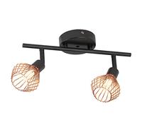 Dioche Spot Lumineux 10 W en Fer Creux avec 2 Supports de Lampe G9 D coration l e pour Salon Salle Manger et Chambre WHITE