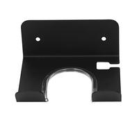 Dioche White Hair Dryer Cabinet Support Mural pour Sèche-Cheveux en Acier Inoxydable - Support Pratique pour Sèche-Cheveux pour Organiser la Salle de Bain et économiser de l'espace (Black)
