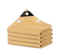 Diodceraic Toile D’ombrage Beige 95% pour Serre, Filet D’ombrage Agricole avec Œillets, Filet HDPE pour Jardin, Bâche en Maille Perméable À L’Eau Et Résistante Aux UV(22x32ft)