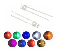 Diode LED plate de 3 mm | Indicateur DIY multicolore de 3 mm : 100 LED plates(Ir-receiver 940nm)