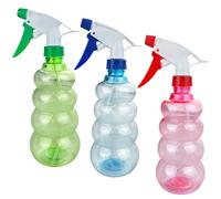 Diompirux Lot de 3 Vaporisateur Vide Plastique 500ml,Pulvérisateurs pour Plantes, Bouteille d'eau à Pulvériser, Atomiseur en Plastique, pour Ménage, Jardin, Coiffeur, Plantes, Fleurs