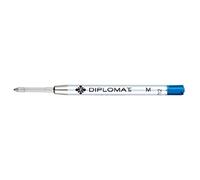 Diplomat Recharge Pour Stylo À Bille Easyflow Bleu Moyen