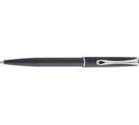 DIPLOMAT - Stylo Bille Traveller - Noir Mat - Fluide & Confortable - Résistant et Élégant - Allure Raffinée - Savoir Faire Traditionnel - Garantie 5 Ans - D20000817