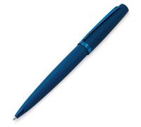 DIPLOMAT - Stylo Bille Viper - Bleu Guilloché - Corps en Aluminium - Résistant et Élégant - Garantie 5 Ans