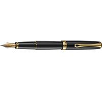 Stylo plume Excellence A2, laqué noir et doré F