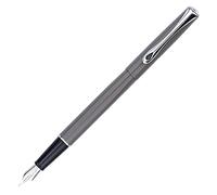 Diplomat Traveller, stylo plume gris taupe, avec plume en acier inoxydable, modèle M