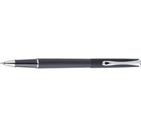 DIPLOMAT - Stylo Roller Traveller - Noir Mat - Léger et Résistant - Écriture Fine et Confortable - Design Distingué - Savoir Faire Traditionnel - Garantie 5 Ans - D20000818