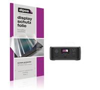dipos 2x Film protection écran pour EcoFlow River 3 | Transparent HD, sur mesure, anti-rayures, sans bulles, compatible coque, compatible empreinte digitale, adhésion sans colle