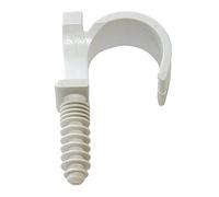 DIPRA - Colliers de fixation simples pour tube PER Ø16 mm - lot de 10 - support de tube plomberie