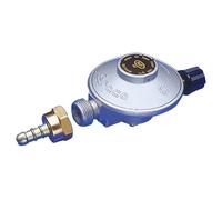 DIPRA - Détendeur camping pour butane basse pression avec raccord tétine Butane 5 kg - Détendeur 0.5 kg/h 28 mbar - Certifié NF