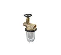 DIPRA - Filtre à Mazout Simple Conduite - Raccords FF 12/17 - Pour Chaudière Fioul