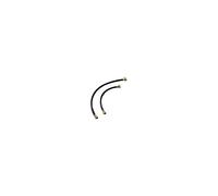 Dipra - Lyre Caoutchouc Gaz Butane Propane - Norme NF M 88-768 - Haute Pression 20 bars - Usage Interieur - Longueur 0,35 m - Validite 5 ans