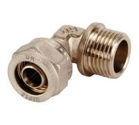 Dipra Raccord Alize'O Coude Mâle 15/21 Tube D.16Mm G