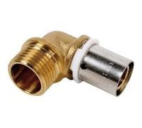 Dipra Raccord Coudé A Sertir Per - Diametre 12 - M15 / 21 G