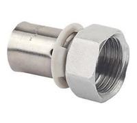 Dipra Raccord Droit A Sertir Écrou Tournant D.16Mm - F15/21Mm G