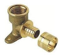 DIPRA - Raccord PER à glissement applique femelle F15/21 (1/2") - Ø16 mm - raccord plomberie PER