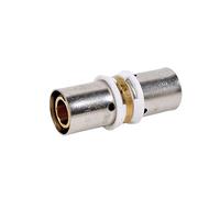 DIPRA - Raccord PER à sertir manchon égal Ø20 mm - raccord droit pour tube PER - plomberie
