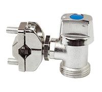 DIPRA - Robinet d'arrêt 1/4 tour chromé - robinet alimentation eau plomberie