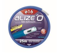 DIPRA - Tube multicouche gainé Ø16 mm eau froide - Couronne 50 m - Raccordement sans soudure