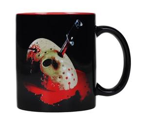 DIRAC Mug Jason's Mask Poster Ceramic Mug Friday The 13Th Official Merchandising Tasse à Desayun, Non Appliqué