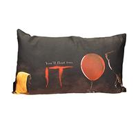 DIRAC You'll Float Too Coussin rectangulaire It (2017) Official Merchandising Référence DD Textiles de la Maison Unisexe Adulte, Multicolore (Multicolor), Unique