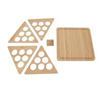 DIRBAK Support de rangement pour dosettes de café, organisateur de dosettes de café rotatif triangulaire pouvant contenir 24 dosettes de café, aide à maximiser l'efficacité du stockage,