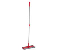 Dirt Devil Balai Serpillère avec Manche Télescopique - Adapté pour Sols en Lames, Carrelage et Vinyle - Microfibre - 35 x 15 x 122 cm