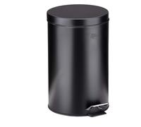 Dirt Devil Poubelle à Pédale 12 Litres avec Mécanisme Soft Close - Poubelle avec