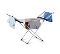 Dirt Devil Sechoir a Linge Electrique DD6003 - Etendoir Linge Chauffant - Séchoir à Linge Étendoir Électrique 230W - Étendoir à Linge - Longueur de Séchage de 12 mètres - Protection IPX1 - Aluminium
