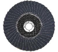 Metabo Plateau abrasif à lamelles 76 mm P 60 – Corindon zirconium – Acier/Inox – Droit (626875000)