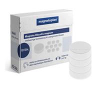 Magnetoplan Aimant Discofix Magnum rond Ø34×13 mm gris 10 pièces