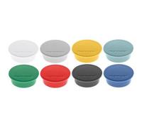 Discofix aimants ronds 'color', rouge