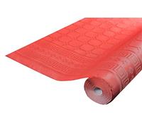 Nappe en rouleau papier damassé -1,18 x 25m - Rouge