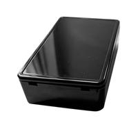 Discreet Box Boîte de jonction multifonction avec couvercle amovible | Organiseur de pièces de monnaie - Décoration de bureau pour argent, bijoux, clés, bibelots, table de chevet, coiffeuse