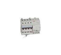 Disj diff monobloc DX³6000 10kA arrivée hautdépart bas vis 4P 63A typeAC 300mA