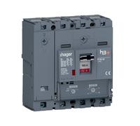 Disj.h3+P160 TM 4x160A 50kA - APPAREILLAGE DE TETE HAGER HMS161DC