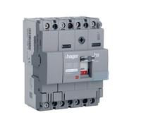 Disj.x160 4P 40kA 125A mag fix - APPAREILLAGE DE TETE HAGER HNA126M
