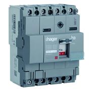 Disj.x160 4P 40kA 80A mag fixe - APPAREILLAGE DE TETE HAGER HNA081M