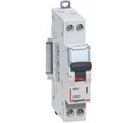 Legrand - Disjoncteur Phase+neutre DnxÂ³4500 6ka Arrivée Et Sortie Borne Automatique 1p+n 230v 10a Courbe D 1 Module 406808