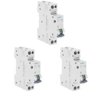 Disjoncteur 16A Ph+N courbe C 4.5kA 230V (Lot de 3)