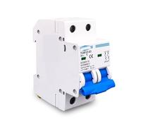 Disjoncteur 1P 2P DC 6KA 500V, 3A 6A 10A 16A 20A 25A 32A 40A 50A 63A, connexion de type Y(2P,3A)